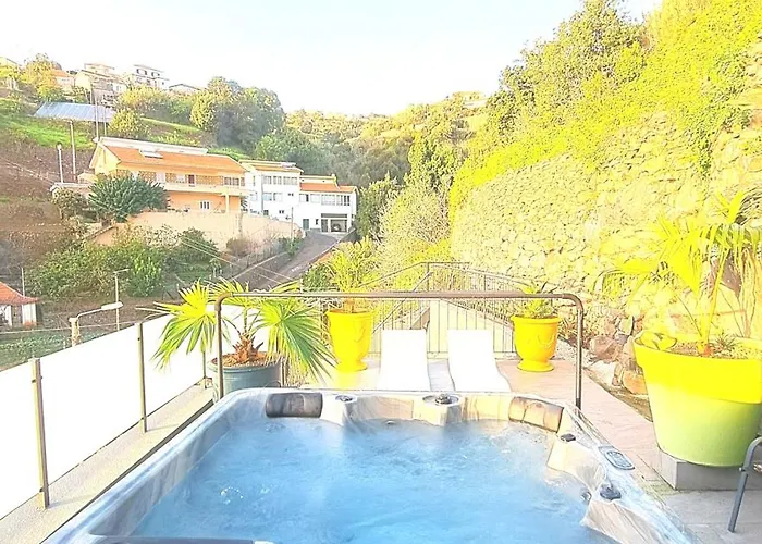 Espirito Do Mar - Premium With Jacuzzi Willa Estreito Da Calheta